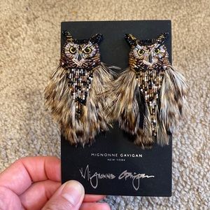 Mignonne gavigan owl earrings